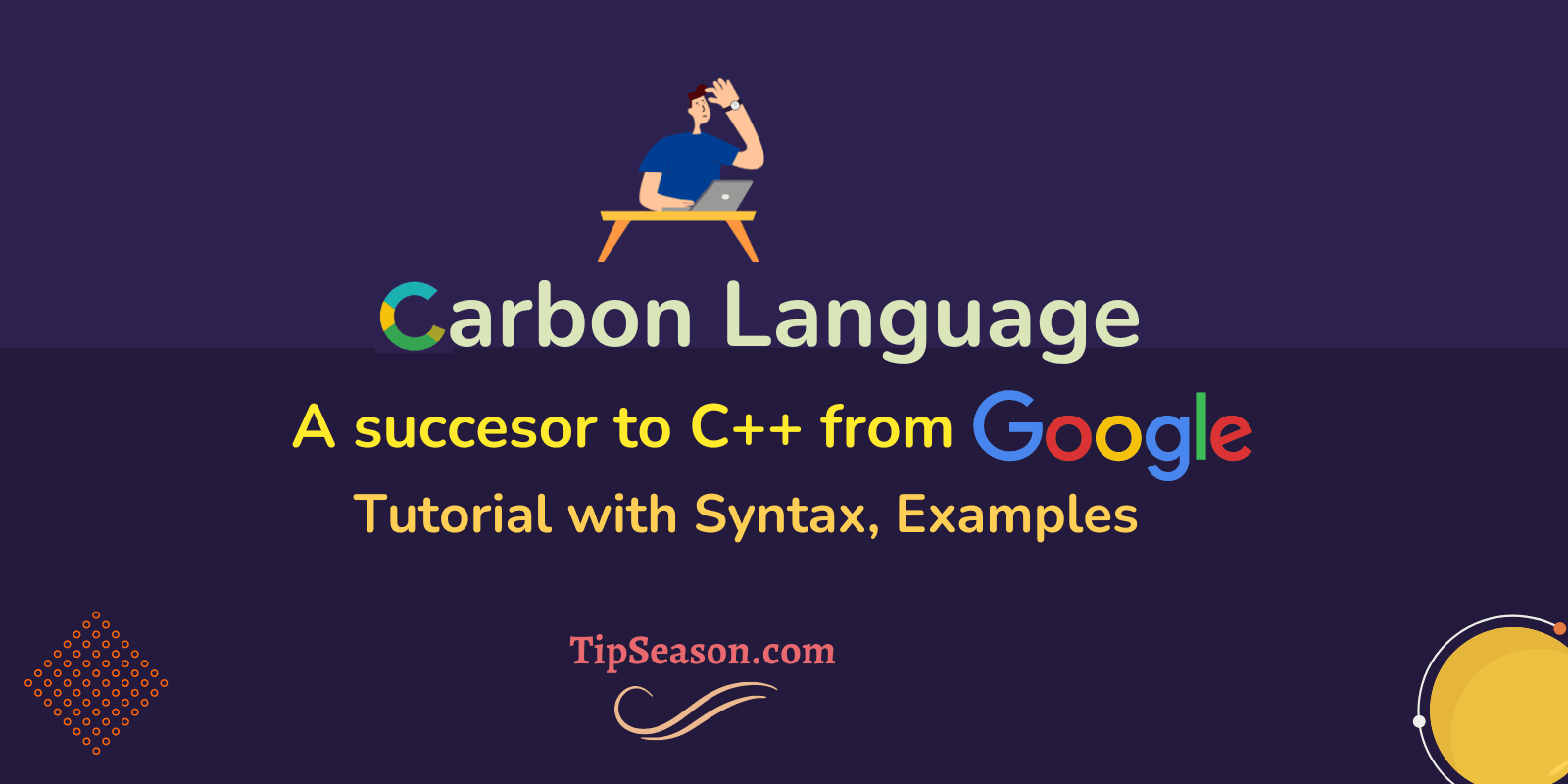 Carbon language tutorial with syntax, examples to get started